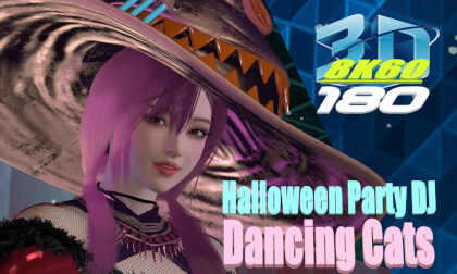 Halloween Party DJ 8K 3D VR180 Song 万圣节派对 1.74GB