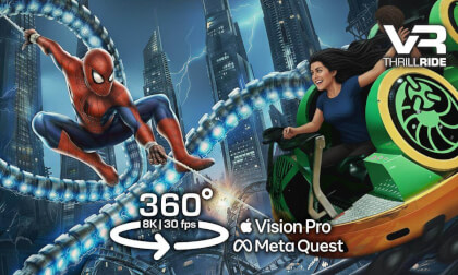 免费VR – SPIDER MAN 蜘蛛侠 过山车 790MB