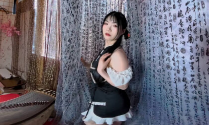 3d立体视频 古风美人