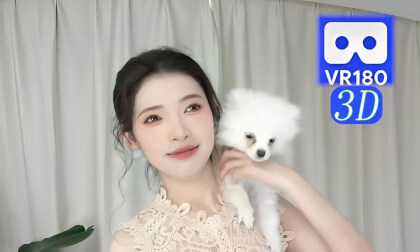 美女主播 JiaJian 小鹅加减 vr双屏超清电影