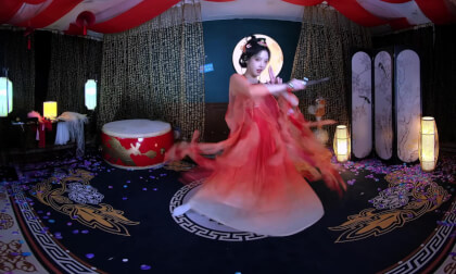 免费VR – 狸妖妖liyaoyao 月光 3D VR 180 8K 1.79GB