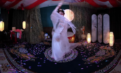 狸妖妖liyaoyao 落 3D VR 180 8K