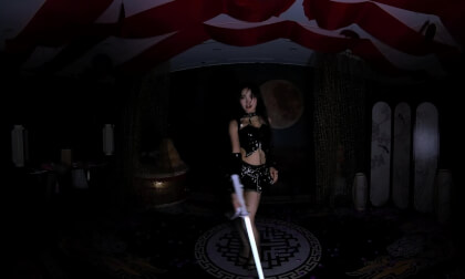 73vr官网 狸妖妖liyaoyao Inferno 光剑 3D 180 8K 视频