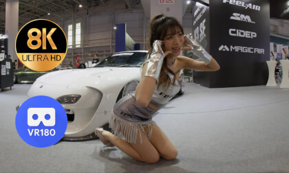 VR.Model 系列 ✨车模Copylove可皮酱 高马尾