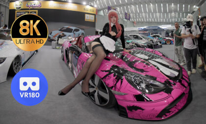 8kvr片源 💃2025APAxpo 黑丝女仆Coser